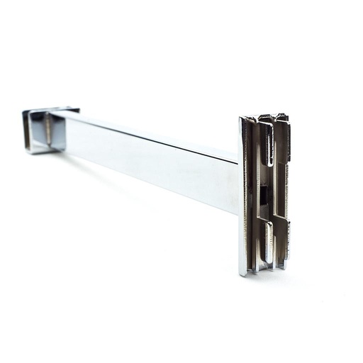 [002152] Soporte De Tubo Rectangular Para Sistema De Cremallera 25Cm