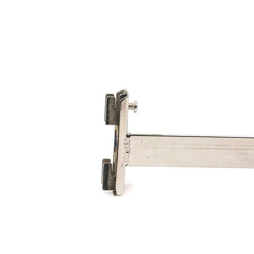 [006127] Chrome Wall Shelf Bar 240cm