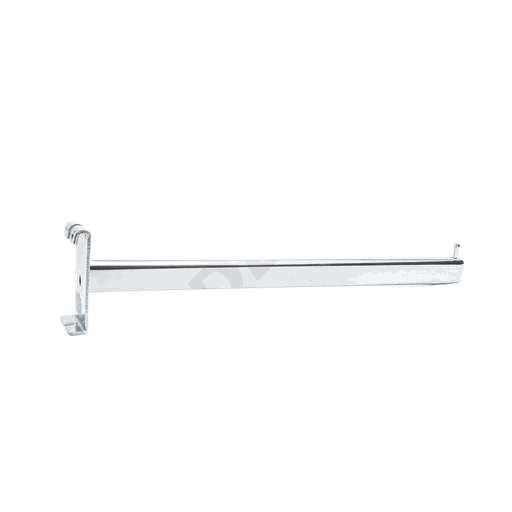 [002030] 电镀椭圆管一钉网钩 Percha de Cromo con 1 Clavo para Malla/Plana 40 cm 50/caja