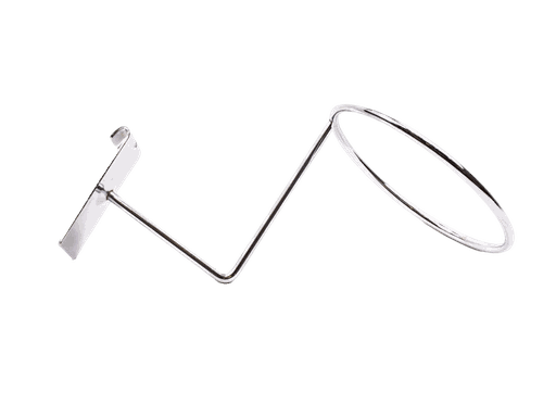[001096] 电镀帽架网钩 6mm Gancho Cromado para Corros para Malla 100/caja