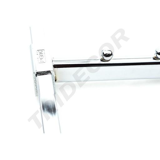 [002340] Inclined hanger for rectangular tube, 7 balls, 40 cm