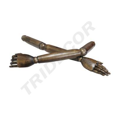 [041128] Brazos con articulaciones, oscuro