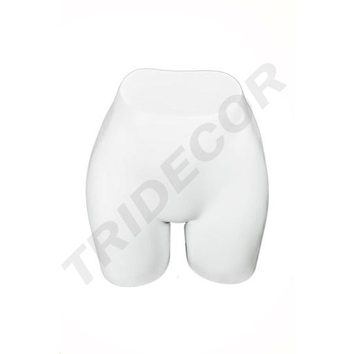 [040752] White Plastic Women's Hip