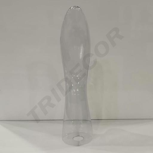 [040703] Unisex Transparent Plastic Foot for Short Socks