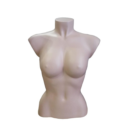 [040798] Bust feminin scurt, culoare carne