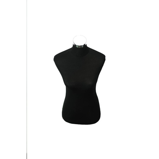 [040027] Bust de femeie, material negru