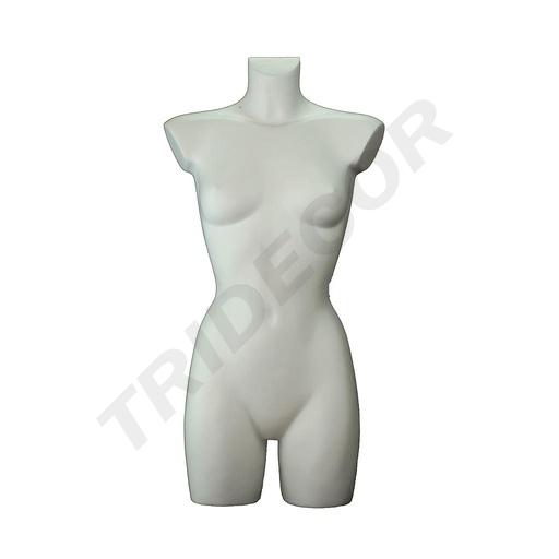 [040096] Busto de Mulher, Branco Fosco