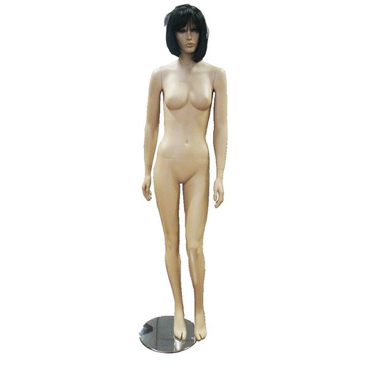 [040614] Flesh-Colored Woman Mannequin Without Hair