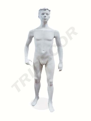 [040306] Mannequin enfant avec visage blanc mat