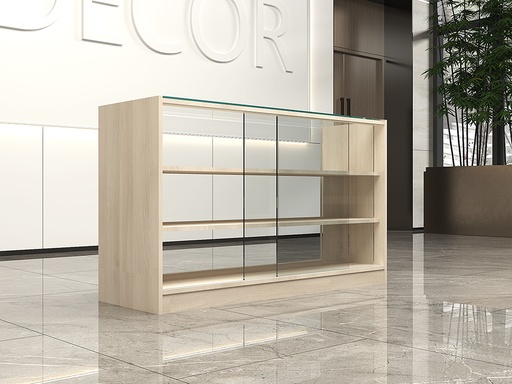 [0270012] Display Case Counter 120X50X90 cm Various Colors