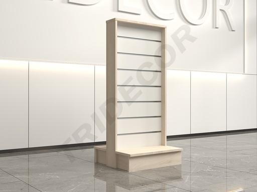 [0273003/O] Gondole double face 60X60X135 cm diverses couleurs