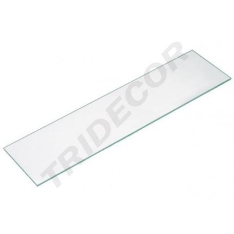 [044840] Transparent Glass 120X20CM, 8MM Thick