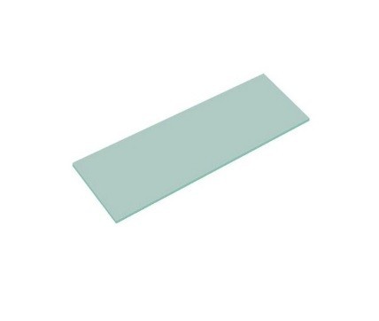 [044083] Mattes Satin Glas 120x30cm Stärke 6mm