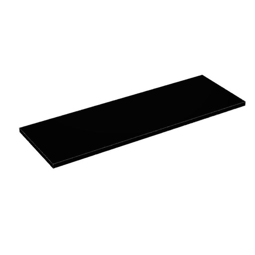 [045598] SCAFFALE IN LEGNO 90X30CM SPESSORE 19MM COLORE NERO