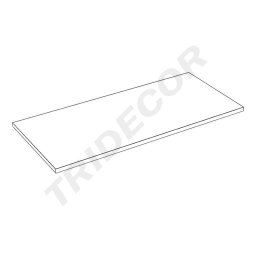 [045650] White Wooden Shelves 90X40CM 19MM