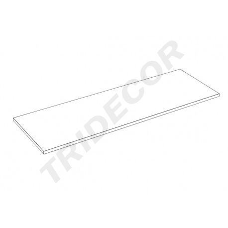 [045935] Étagères en bois blanc 120x25 cm 19 mm