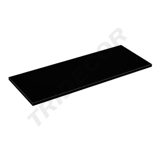 [045599] Baldas De Madera 90X35 Cm Color Negro 19 Mm