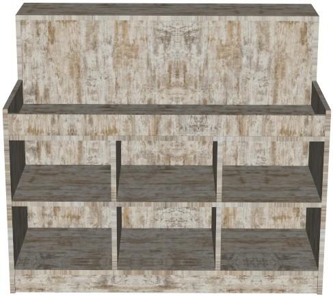 [0273006] Mostrador Especial para Botellas 150X70X100 Cm Varios Colores