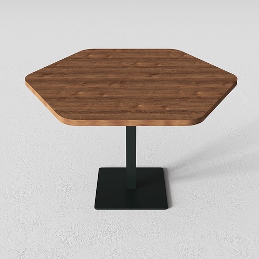 [0273022] Hexagonal Hospitality Table 60X60X75cm Various Colors