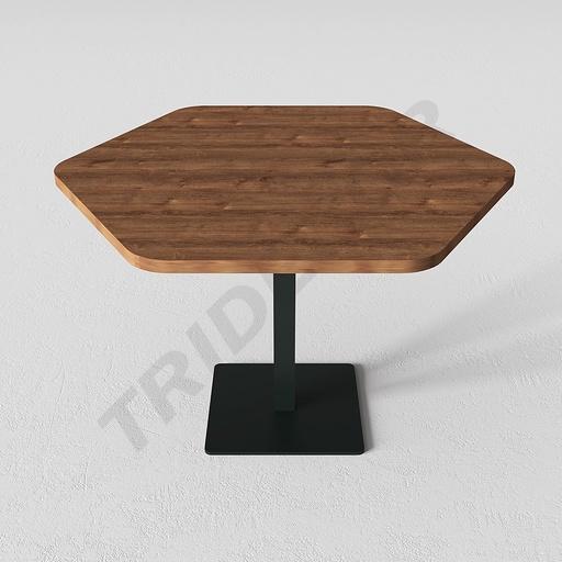 [0273022] Mesa de Hospitalidade Hexagonal 60X60X75cm Várias Cores