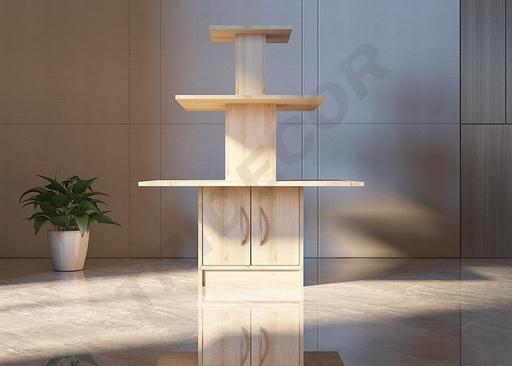 [0273009] Commercial Display Stand 100X100X140cm Various Colors