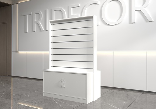 [0273000] Verkaufsgondel mit unterem Möbelstück 120X60X175cm Verschiedene Farben