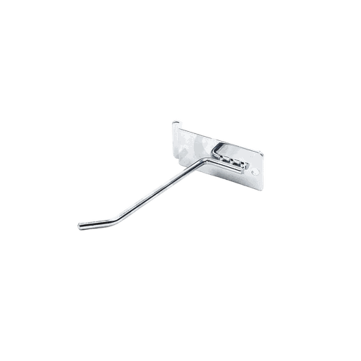 [001063] Haken für genutete Aluminiumleiste 10 cm 4 mm