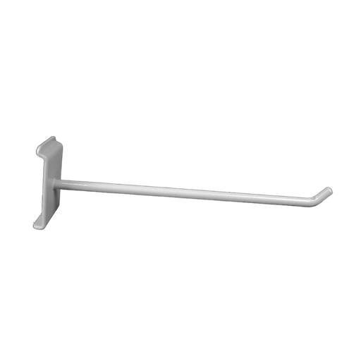 [001625] White Hook for Narrow Slotted Slat 35cm