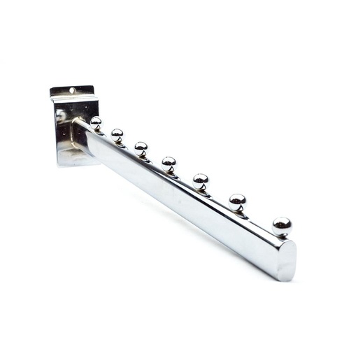 [002337/002270] Inclined hanger with 7 balls for 40cm slat panel