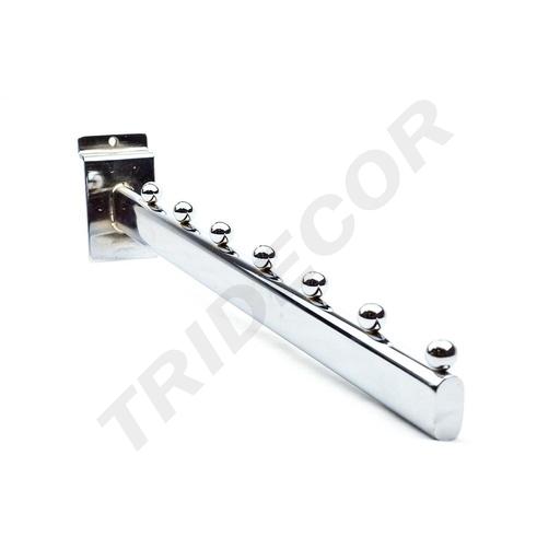 [002337/002270] Inclined hanger with 7 balls for 40cm slat panel