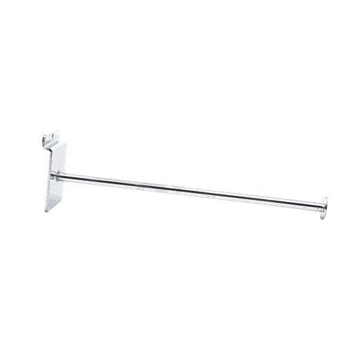 [001089] Colgador con tope para panel de lamas 30 cm 10 mm