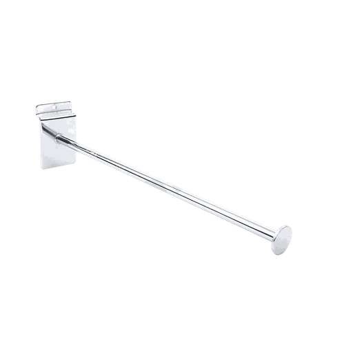 [001090] Colgador Con Tope Para Panel de Lamas 35 Cm 10 Mm