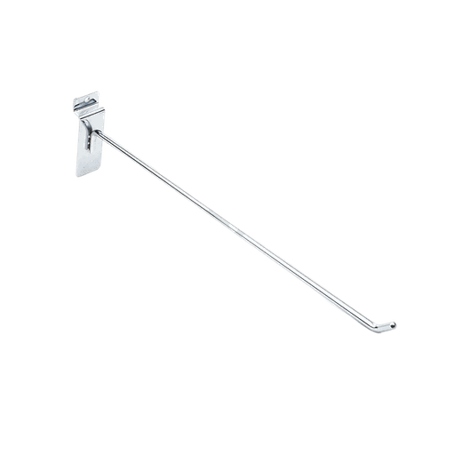 [001007] 电镀槽板钩 Gancho Cromado para Panel de lama 6mm 35cm 200/caja