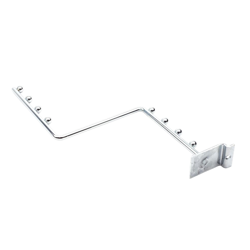 [001111] 铁线二层八珠板钩 Gancho Con 8 Bolas de Forma Z para lama 8mm 