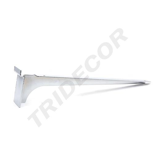[002140] 电镀上板三角左右玻璃托 40cm Soporte Simple Izda y Dcha de Estante para lama