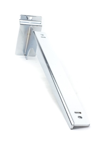 [002138] Glass/Shelf Support in Pair for 30cm Slat Panel