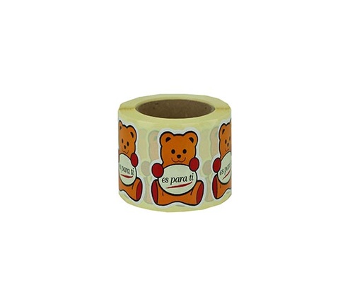 [014065] Sticker for You Little Bear 500 units