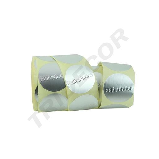 [014462] Herzlichen Glückwunsch zum Erwerb von 500 Silber-Stickern