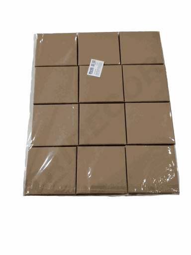 [010968] Cajita Joyería Kraft 8.5X9X5.5cm 12Uds/Paq 20pq/caja