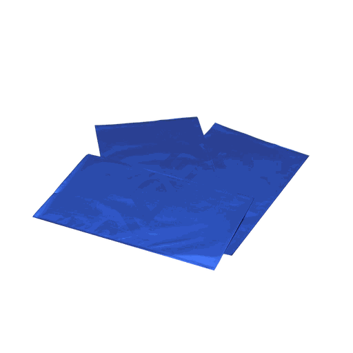 [010359] Blaue Metallic-Umschläge 50X35cm 100 Stück/Packung