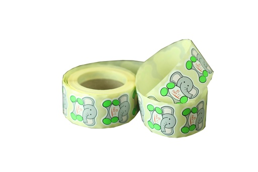 [014493] 贴纸“It'S For You”大象图案 Pegatina "Es para Ti" Motivo Elefante