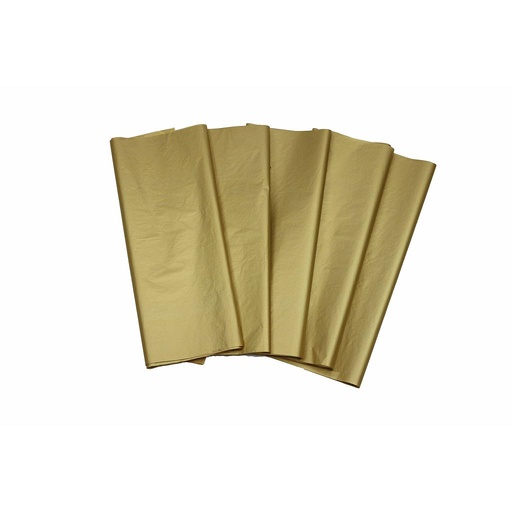 [014916] Gold Tissue Paper 62X86cm 100 units