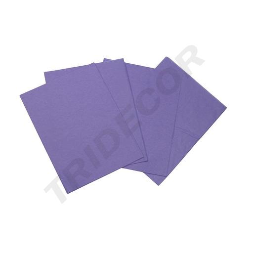 [014913] 紫色薄纸 75X50 100 张 Papel Seda Color Morado 75X50 100undes