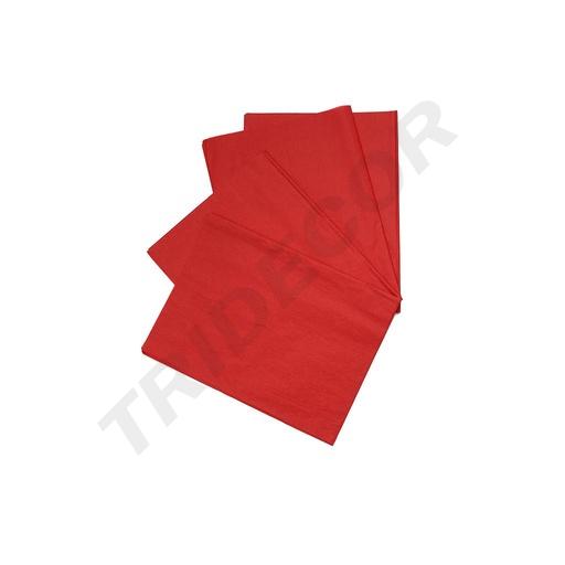 [014907] 红色薄纸 75X50 100 张 Papel Seda Color Rojo 75X50 100undes