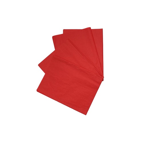 [014907] Papel De Seda Rojo 75X50 100 Unidades