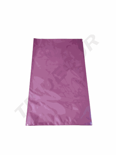 [010713] Busta rosa metallizzato 40X13cm 50 unità