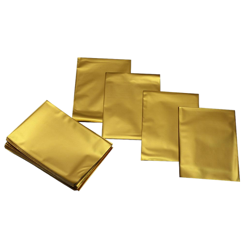 [010348] Goldene Metallumschläge 40X25cm 100 Einheiten/Packung