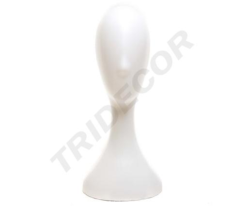 [040880] Cabeza De Plástico Color Blanco