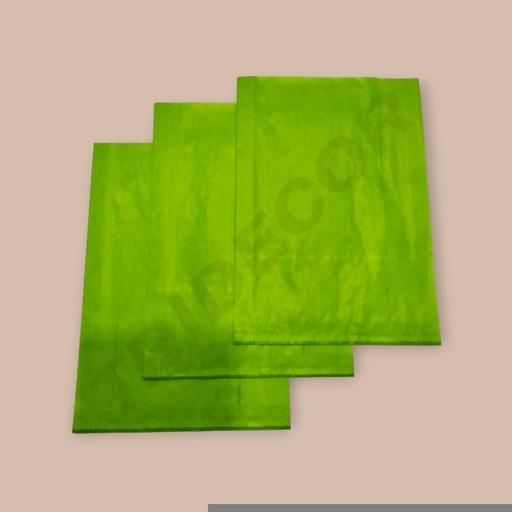 [010465] Sobres de Papel Color Pistacho 30+8X50 Cm 50 Unidades