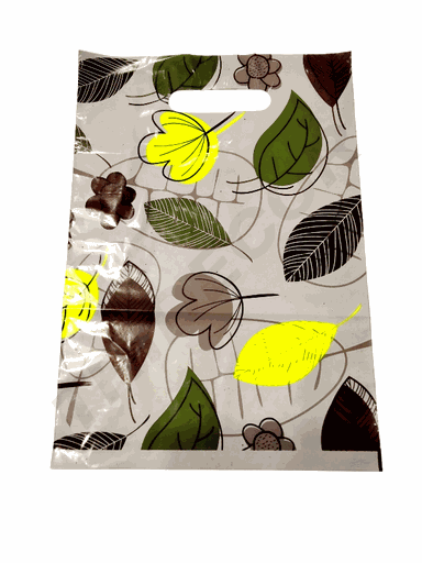 [0101084] Sac en plastique avec poignée découpée, feuilles de 25x35cm, 100/Pk